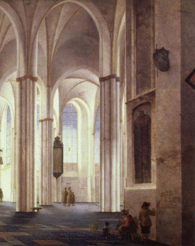 Pieter Saenredam the lnterior of the buurkerk at utrecht Norge oil painting art
